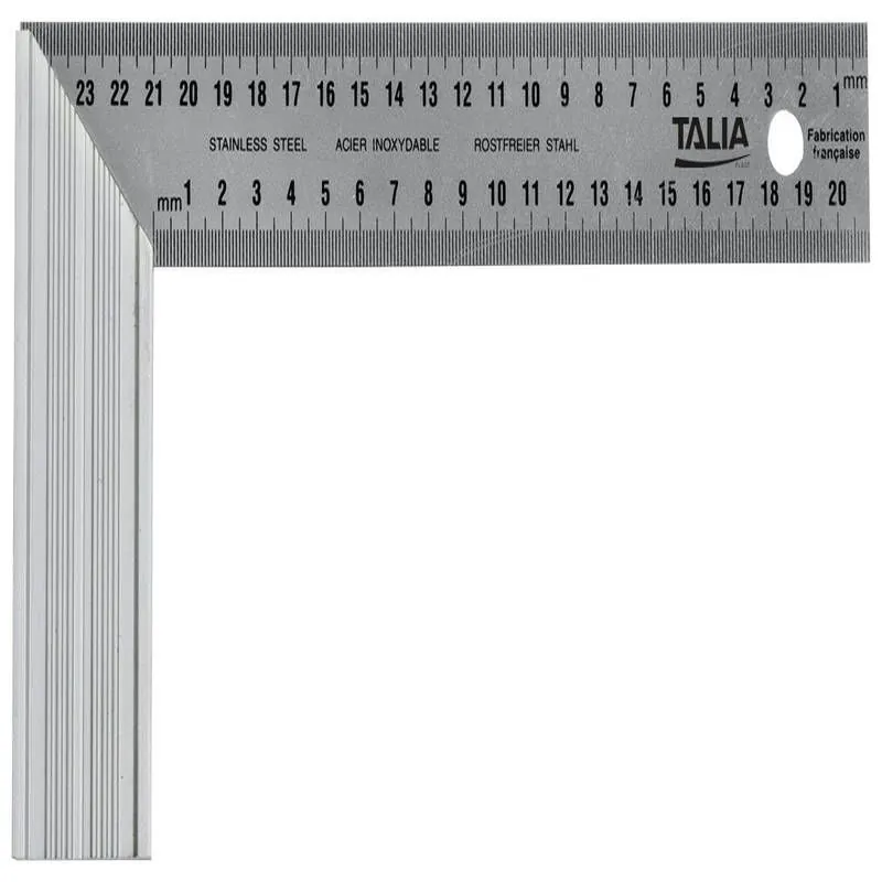 EQUERRE DROITE ET D'ONGLET 250 Taliaplast 460935