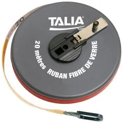 DOUBLE DECAMETRE RUBAN FIBRE Taliaplast 490301