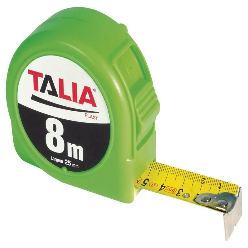 OCTUPLE METRE ABS FLUO 25MM Taliaplast 490204