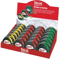 PRESENTOIR MESURES BI-MATIERE Taliaplast 490700