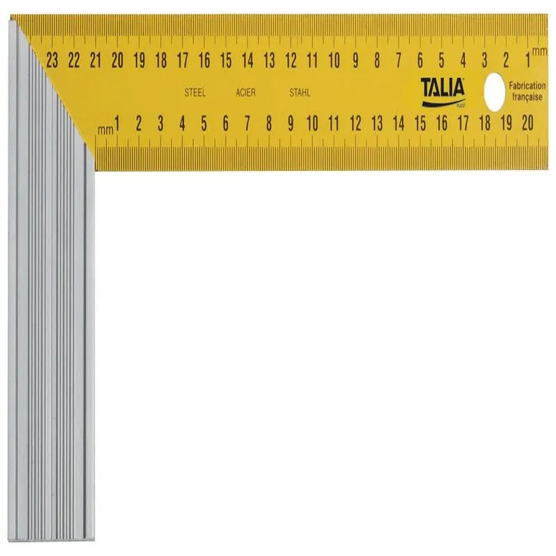 EQUERRE DROITE ET D'ONGLET 250 Taliaplast 460931