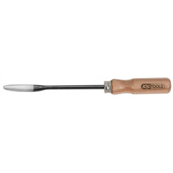 Grattoir "feuille de sauge" manche bois . lame  L.200 mm KSTOOLS 150.3241 | 150.3241