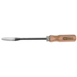 Grattoir "feuille de sauge" manche bois . lame  L.200 mm KSTOOLS 150.3241 | 150.3241