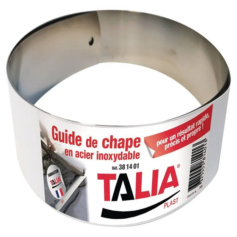 GUIDE DE CHAPE INOX 60MMX200CM Taliaplast 381401