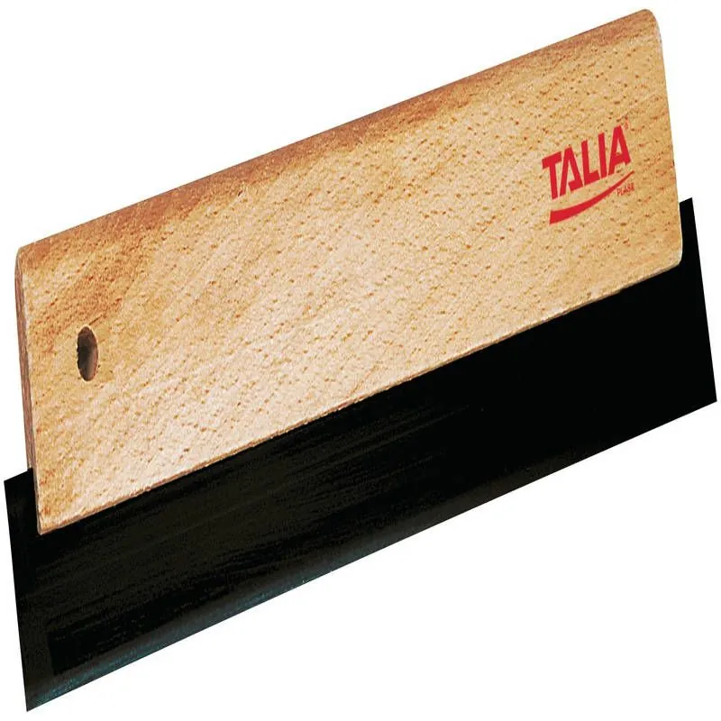 RACLETTE BOIS 44CM CAOUTCHOUC Taliaplast 410401