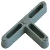 CROISILLONS EN T 5MM (SAC 250) Taliaplast 401292