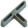 CROISILLONS EN T 4MM (SAC 250) Taliaplast 401291
