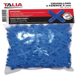 CROISILLONS 5MM (SAC DE 200) Taliaplast 401211