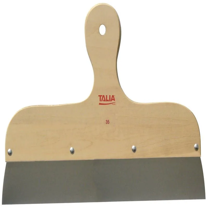 COUTEAU A ENDUIRE INOX 35CM Taliaplast 440801