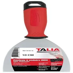 COUTEAU A ENDUIRE INOX 100MM T Taliaplast 440416