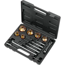 Coffret de fraises pour rodage des sièges de soupape . 12 pièces KSTOOLS 150.3570 | 150.3570