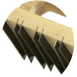 LAME CHEMIN FER DENTE 2MM 1 M Taliaplast 301402