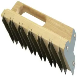 CHEMIN FER LAMES 20MM DENTEES Taliaplast 301420