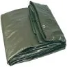 BACHE 4X5M VERTE RENFORCEE Taliaplast 390101