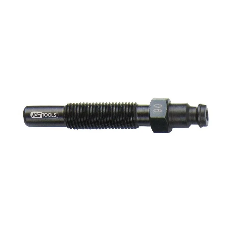 Adaptateur pour injecteurs . M10x1 .25 avec filetage extérieur . longueur 70 mm KSTOOLS 150.3667 | 150.3667