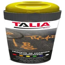 TRACEUR DE CHANTIER JAUNE FLUO Taliaplast 521002