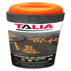 TRACEUR CHANTIER ORANGE FLUO Taliaplast 521005