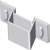 BRIDE FIXATION S/ POTEAU 80X40 Taliaplast 521905