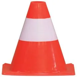 CONE PLASTIQUE FLUO 30 CM 0.35 Taliaplast 520301