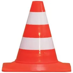 CONE PLASTIQUE FLUO 50 CM 0.60 Taliaplast 520304