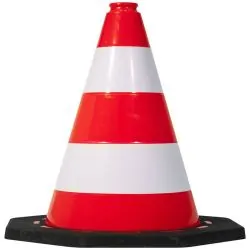 CONE PVC FLUO 75 CM 3.8KG Taliaplast 520303