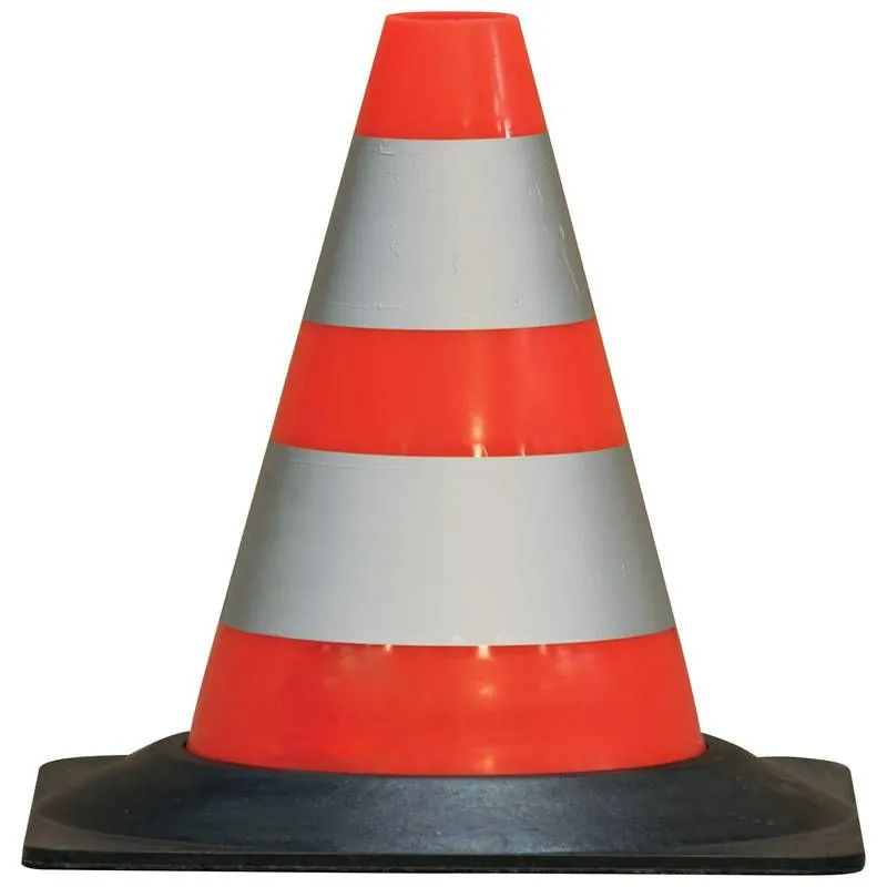 CONE PLASTIQUE FLUO 50CM RETRO Taliaplast 520801