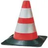 CONE PLASTIQUE FLUO 50CM RETRO Taliaplast 520801