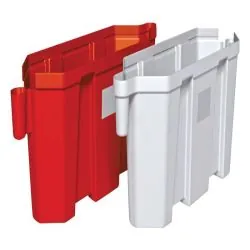 SEPARATEUR ROUGE 125X40X50CM E Taliaplast 520522