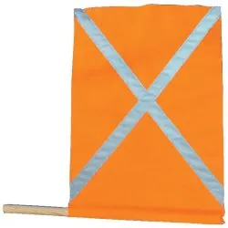 FANION ORANGE RETRO+BANDES AVE Taliaplast 550402