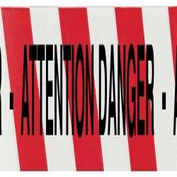 RUBAN "ATTENTION DANGER" 500M Taliaplast 545906
