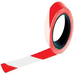 RUBAPLAST ROUGE BLANC 100MX50 Taliaplast 540304