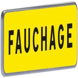 KM9 900 T1 "FAUCHAGE" JAUNE - Taliaplast 525211