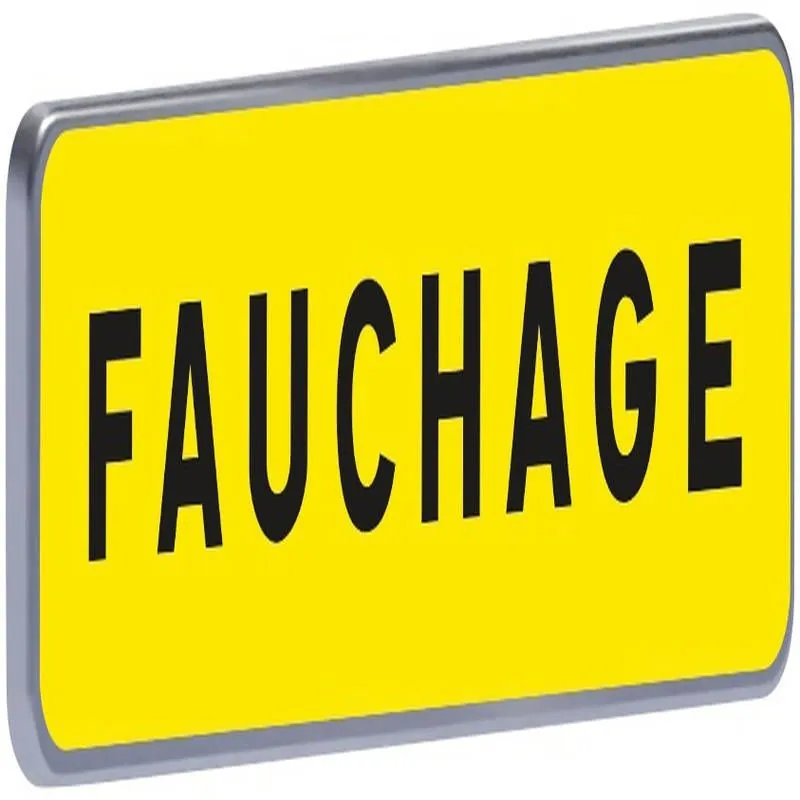 KM9 900 T1 "FAUCHAGE" JAUNE - Taliaplast 525211
