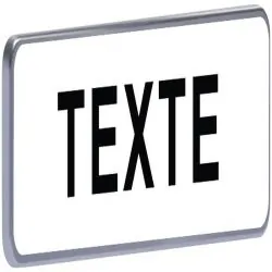 M9 700X200 T1 BLANC TEXTE A SP Taliaplast 525340