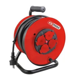 Enrouleur électrique sur touret . 3x2 .5mm - IP44 KSTOOLS 150.4224 | 150.4224