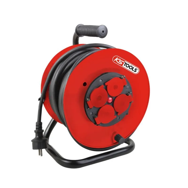 Enrouleur électrique sur touret . 3x2 .5mm - IP44 KSTOOLS 150.4224 | 150.4224 Enrouleur électrique sur touret . 3x2 .5mm - IP44 KSTOOLS 150.4224 | 150.4224