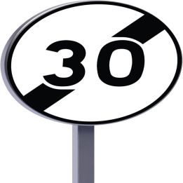 B33 450 C1 FIN LIMITAø 30KM/H Taliaplast 523529
