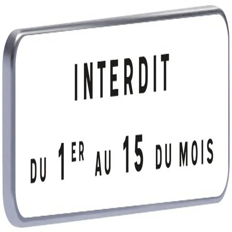 M6b1-500X150-Classe 1-Interdit Taliaplast 525528