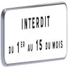 M6b1-500X150-Classe 1-Interdit Taliaplast 525528