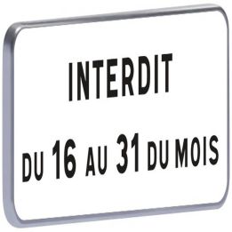 M6b2-500X200-Classe 1-Interdit Taliaplast 525586