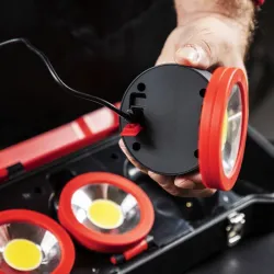 Coffret de 3 projecteurs LEDs 3W KSTOOLS 150.4314 | 150.4314