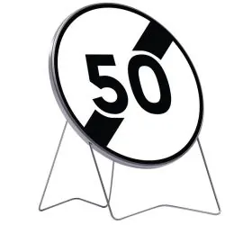 B33 650 C2 FIN LIMITAø 50KM/H Taliaplast 524522