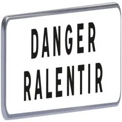 M9 700 C2 "DANGER RALENTIR" BL Taliaplast 525454