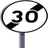 B33 850 C2 FIN LIMITAø 30KM/H Taliaplast 523779