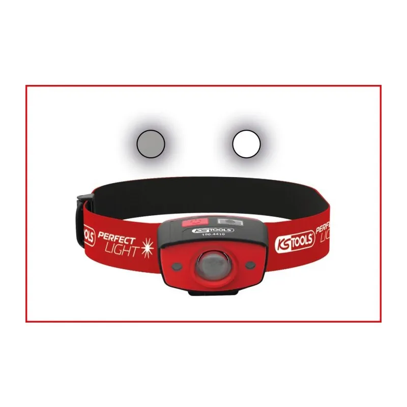 Lampe frontale perfectLight avec capteur de mouvements 120 Lumens KSTOOLS 150.4410 | 150.4410 Lampe frontale perfectLight avec capteur de mouvements 120 Lumens KSTOOLS 150.4410 | 150.4410