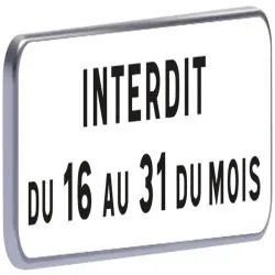 M6b2-500X150-Classe 2-Interdit Taliaplast 527622