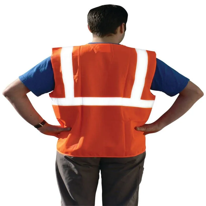 GILET ORANGE CLASSE 2 BAUDRIER Taliaplast 550555