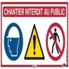 PANNEAU DE CHANTIER 4 EN 1 800 Taliaplast 620011