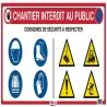 PANNEAU DE CHANTIER 10 EN 1 80 Taliaplast 620016