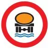 Panneau INTERDIT AUX TPTS DE PRODUITS Taliaplast 622286